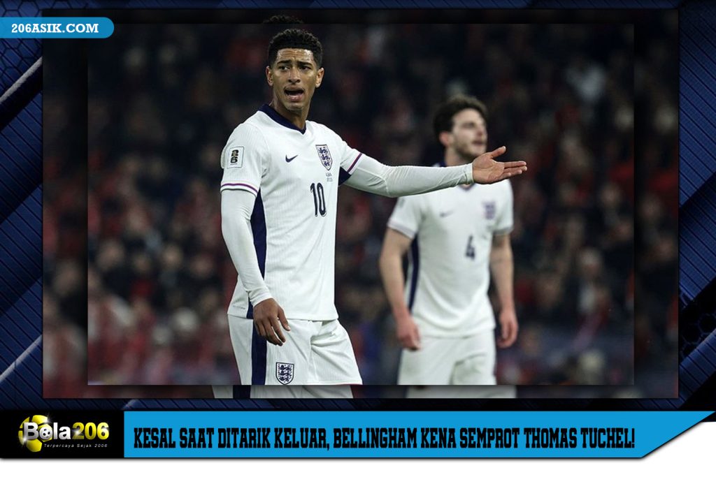 Kesal Saat Ditarik Keluar, Bellingham Kena Semprot Thomas Tuchel!