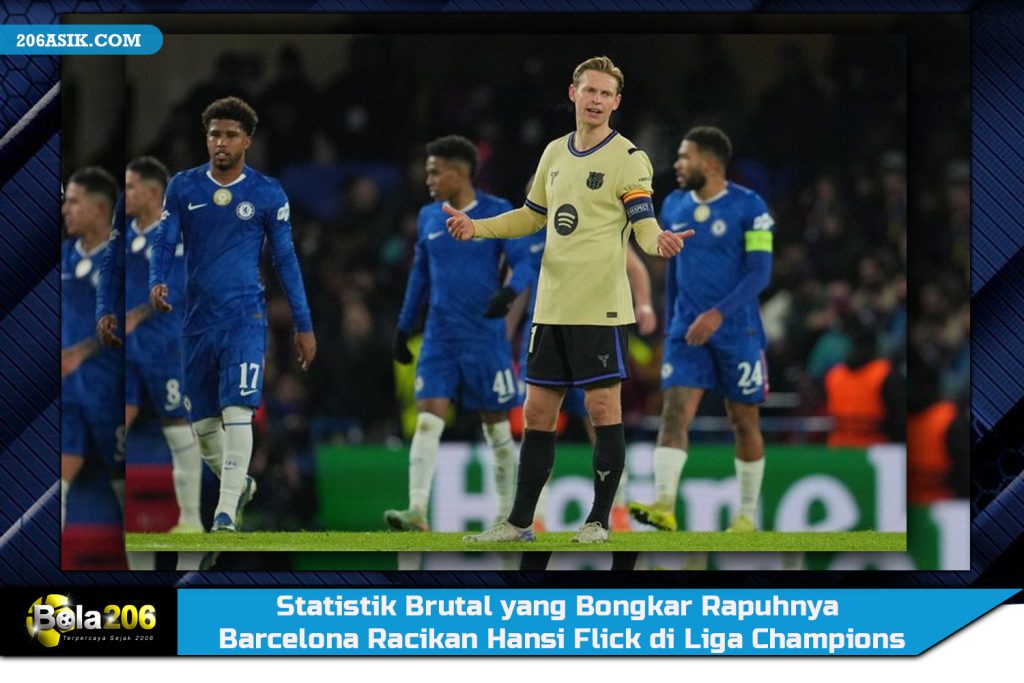 Statistik Brutal yang Bongkar Rapuhnya Barcelona Racikan Hansi Flick di Liga Champions