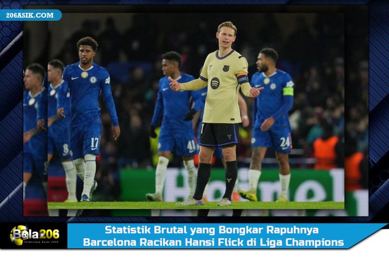 Statistik Brutal yang Bongkar Rapuhnya Barcelona Racikan Hansi Flick di Liga Champions