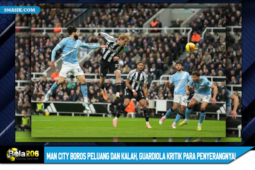 Man City Boros Peluang dan Kalah, Guardiola Kritik Para Penyerangnya!