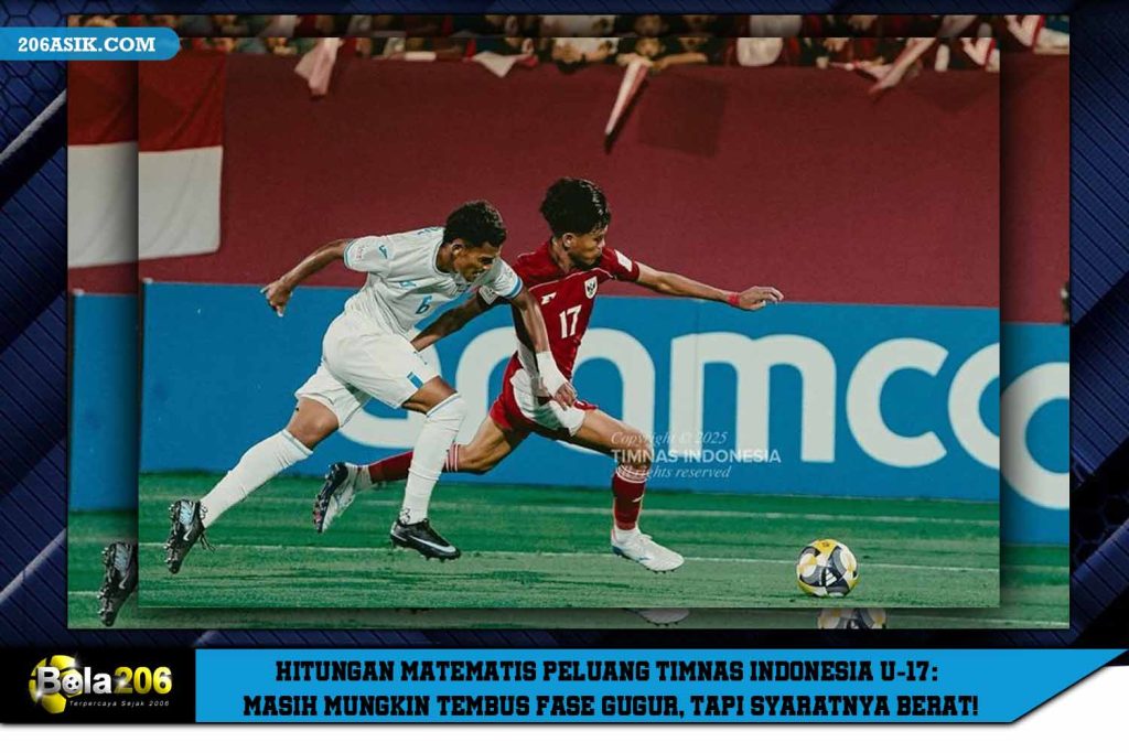 Hitungan Matematis Peluang Timnas Indonesia U-17: Masih Mungkin Tembus Fase Gugur, tapi Syaratnya Berat!