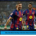 Man of the Match Celta Vigo vs Barcelona: Robert Lewandowski