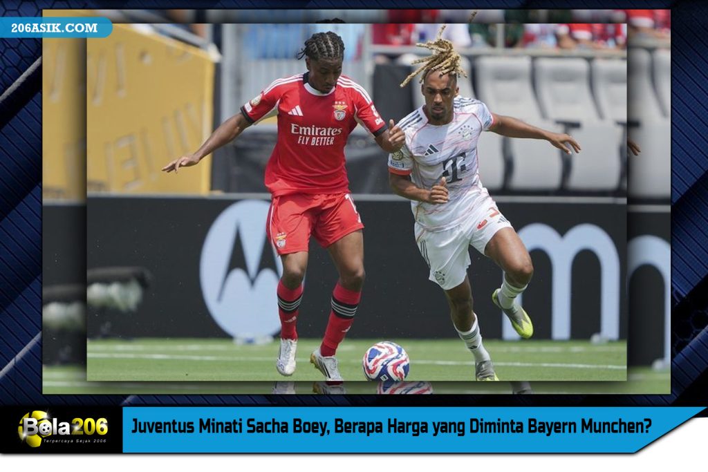 Juventus Minati Sacha Boey, Berapa Harga yang Diminta Bayern Munchen?