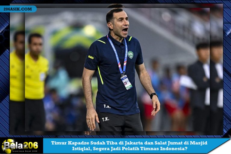 Timur Kapadze Sudah Tiba di Jakarta dan Salat Jumat di Masjid Istiqlal, Segera Jadi Pelatih Timnas Indonesia?