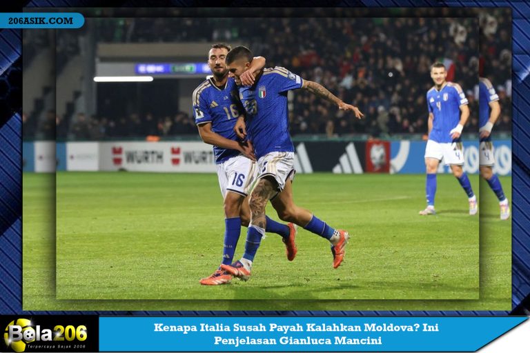 Kenapa Italia Susah Payah Kalahkan Moldova? Ini Penjelasan Gianluca Mancini