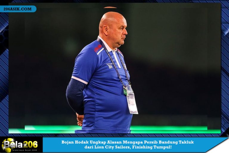 Bojan Hodak Ungkap Alasan Mengapa Persib Bandung Takluk dari Lion City Sailors, Finishing Tumpul!
