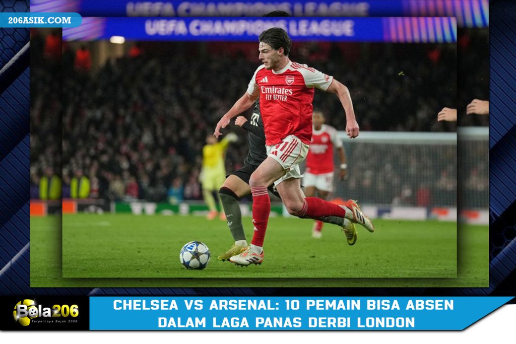 Chelsea vs Arsenal: 10 Pemain Bisa Absen dalam Laga Panas Derbi London