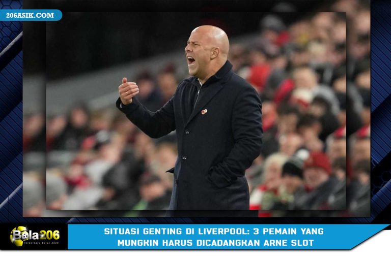 Situasi Genting di Liverpool: 3 Pemain yang Mungkin Harus Dicadangkan Arne Slot