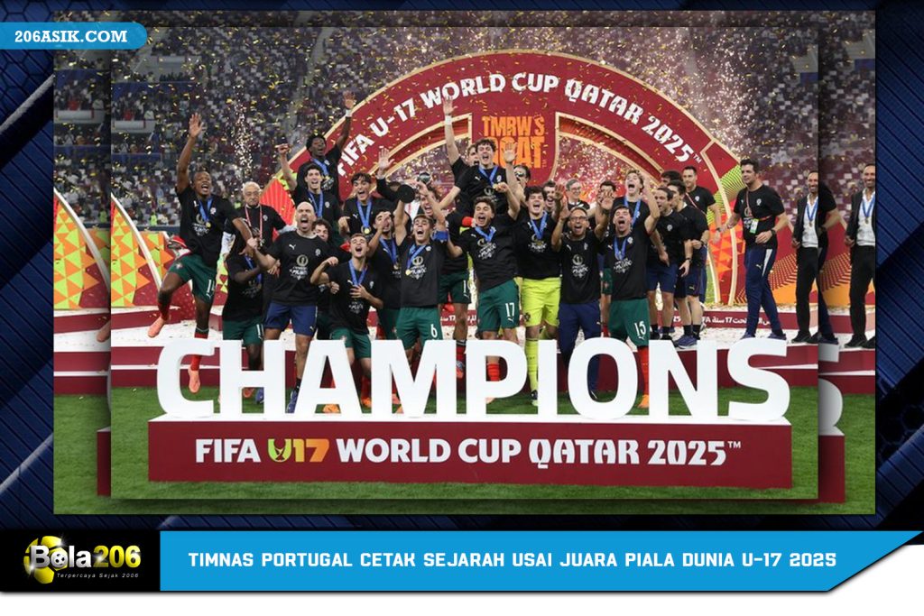 Timnas Portugal Cetak Sejarah Usai Juara Piala Dunia U-17 2025