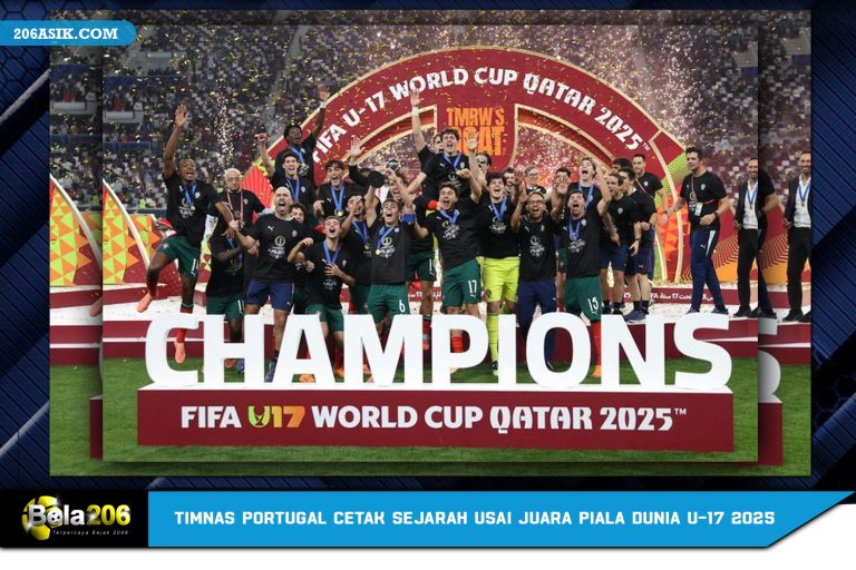 Timnas Portugal Cetak Sejarah Usai Juara Piala Dunia U-17 2025