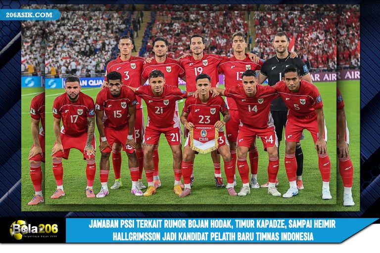 Jawaban PSSI terkait Rumor Bojan Hodak, Timur Kapadze, sampai Heimir Hallgrimsson Jadi Kandidat Pelatih Baru Timnas Indonesia