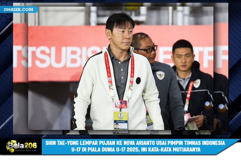 Shin Tae-yong Lempar Pujian ke Nova Arianto Usai Pimpin Timnas Indonesia U-17 di Piala Dunia U-17 2025, Ini Kata-kata Mutiaranya