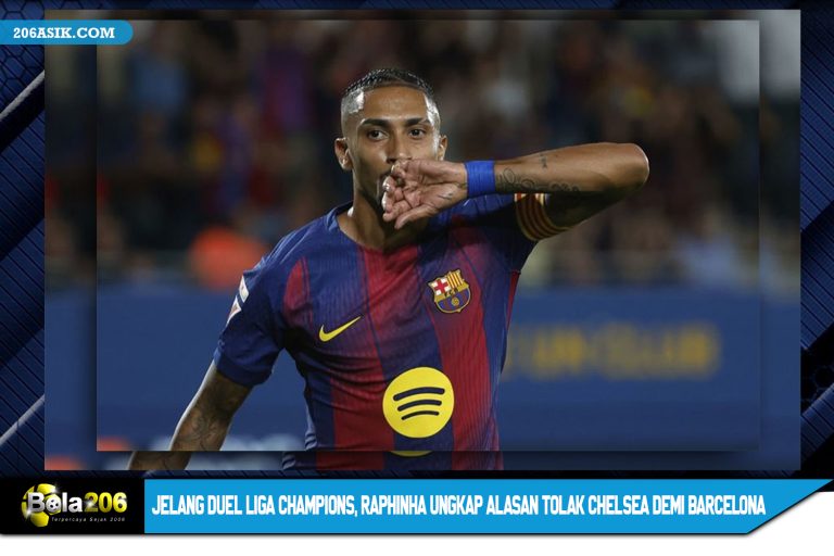 Jelang Duel Liga Champions, Raphinha Ungkap Alasan Tolak Chelsea demi Barcelona