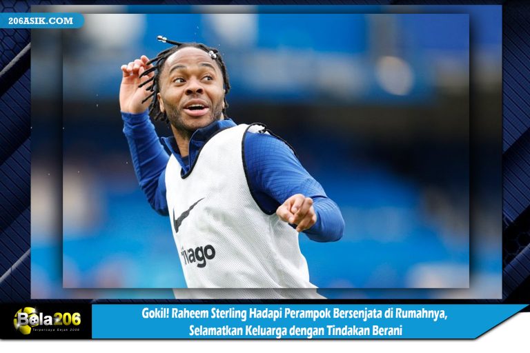 Gokil! Raheem Sterling Hadapi Perampok Bersenjata di Rumahnya, Selamatkan Keluarga dengan Tindakan Berani