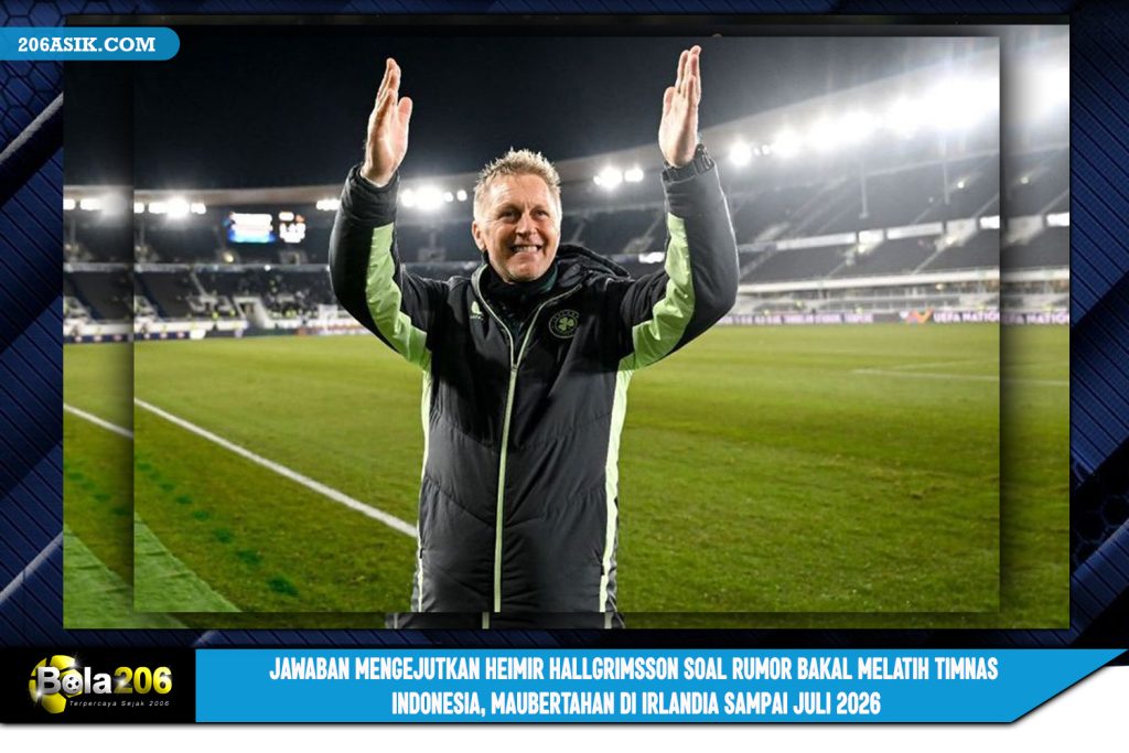 Jawaban Mengejutkan Heimir Hallgrimsson soal Rumor Bakal Melatih Timnas Indonesia, Mau Bertahan di Irlandia sampai Juli 2026