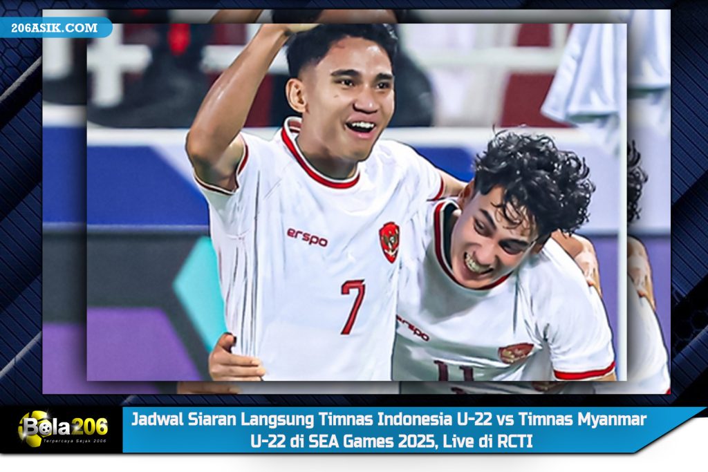 Jadwal Siaran Langsung Timnas Indonesia U-22 vs Timnas Myanmar U-22 di SEA Games 2025, Live di RCTI!