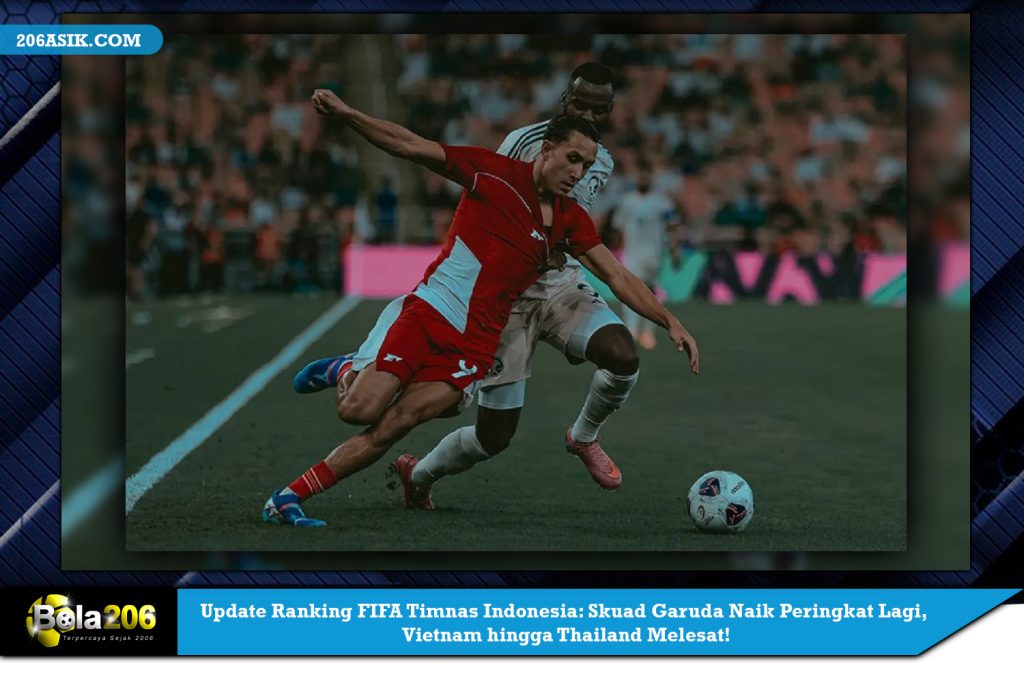 Update Ranking FIFA Timnas Indonesia: Skuad Garuda Naik Peringkat Lagi, Vietnam hingga Thailand Melesat!