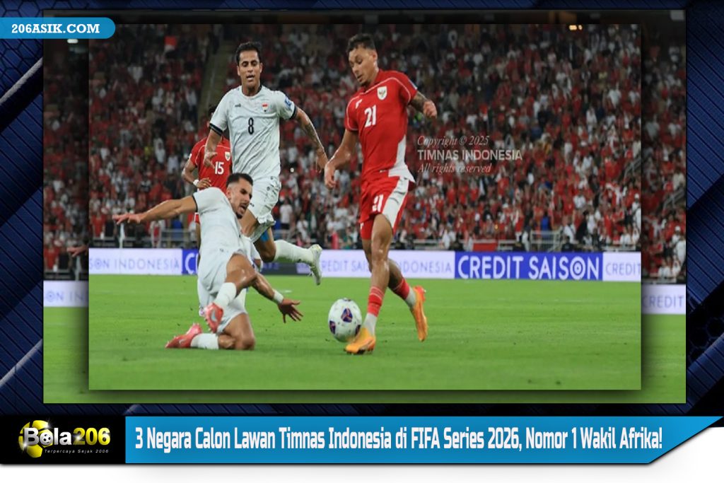 3 Negara Calon Lawan Timnas Indonesia di FIFA Series 2026, Nomor 1 Wakil Afrika!