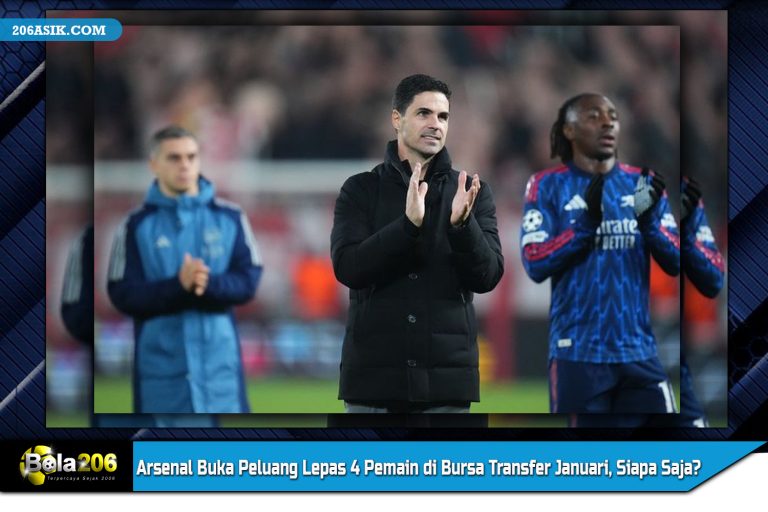 Arsenal Buka Peluang Lepas 4 Pemain di Bursa Transfer Januari, Siapa Saja?