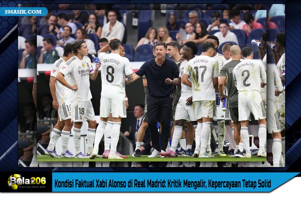 Kondisi Faktual Xabi Alonso di Real Madrid: Kritik Mengalir, Kepercayaan Tetap Solid
