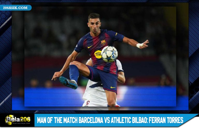 Man of the Match Barcelona vs Athletic Bilbao: Ferran Torres