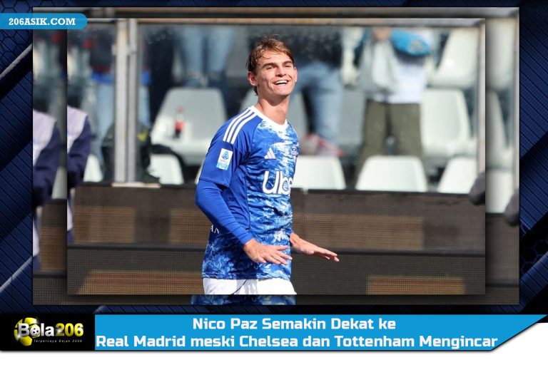 Nico Paz Semakin Dekat ke Real Madrid meski Chelsea dan Tottenham Mengincar