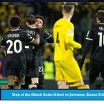 Man of the Match Bodo/Glimt vs Juventus: Kenan Yiildiz