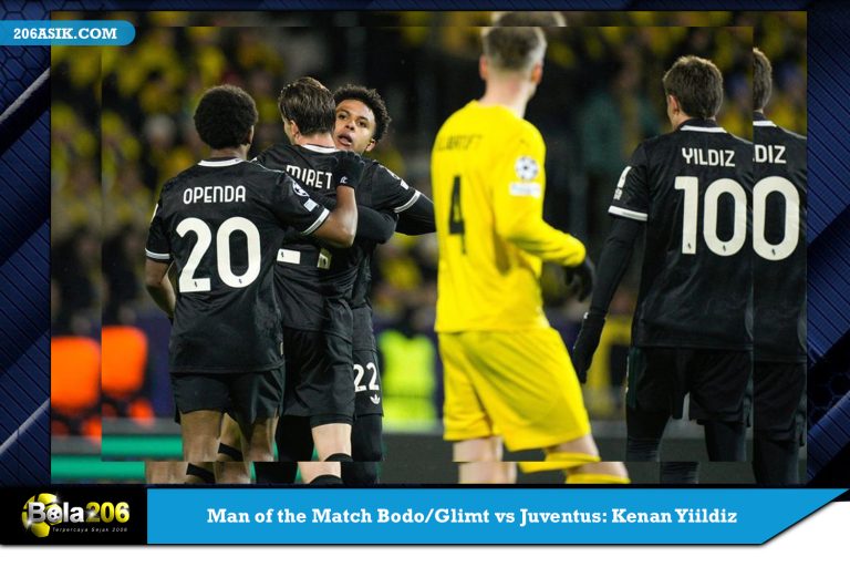 Man of the Match Bodo/Glimt vs Juventus: Kenan Yiildiz
