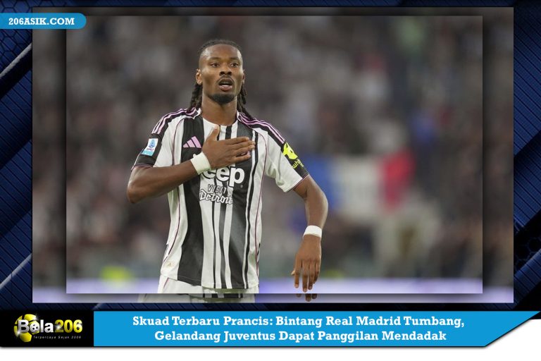 Skuad Terbaru Prancis: Bintang Real Madrid Tumbang, Gelandang Juventus Dapat Panggilan Mendadak
