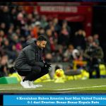 4 Kesalahan Ruben Amorim Saat Man United Tumbang 0-1 dari Everton: Benar-Benar Kepala Batu