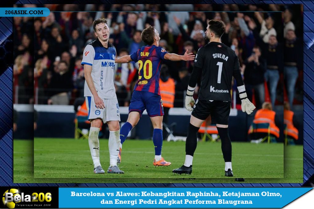 Barcelona vs Alaves: Kebangkitan Raphinha, Ketajaman Olmo, dan Energi Pedri Angkat Performa Blaugrana