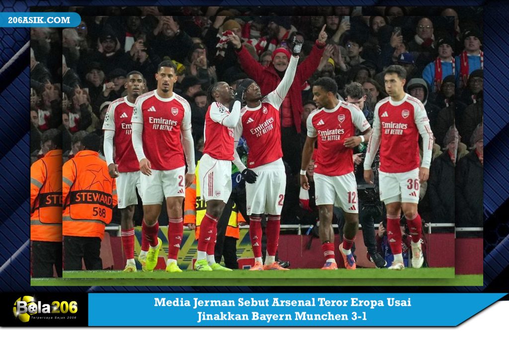 Media Jerman Sebut Arsenal Teror Eropa Usai Jinakkan Bayern Munchen 3-1