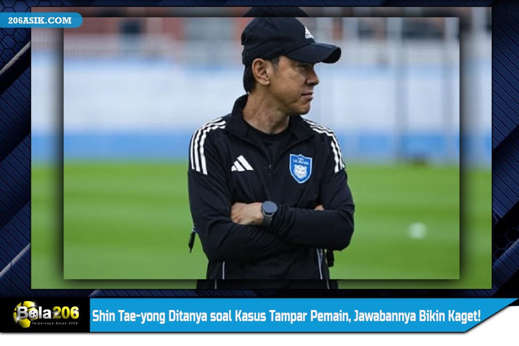 Shin Tae-yong Ditanya soal Kasus Tampar Pemain, Jawabannya Bikin Kaget!