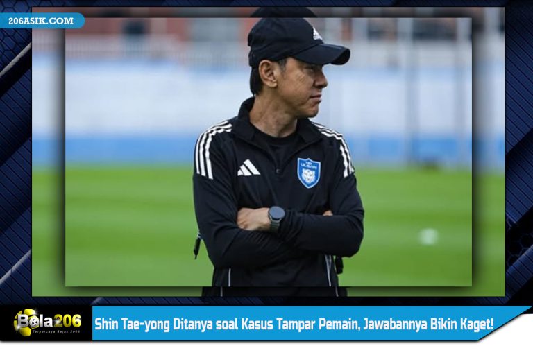 Shin Tae-yong Ditanya soal Kasus Tampar Pemain, Jawabannya Bikin Kaget!