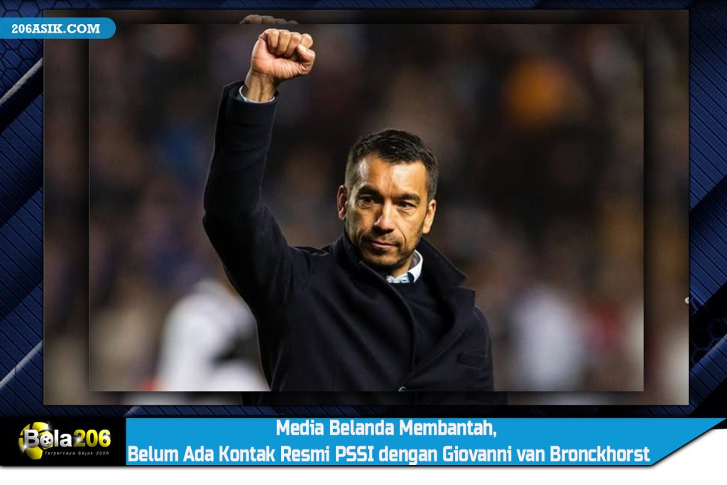 Media Belanda Membantah, Belum Ada Kontak Resmi PSSI dengan Giovanni van Bronckhorst
