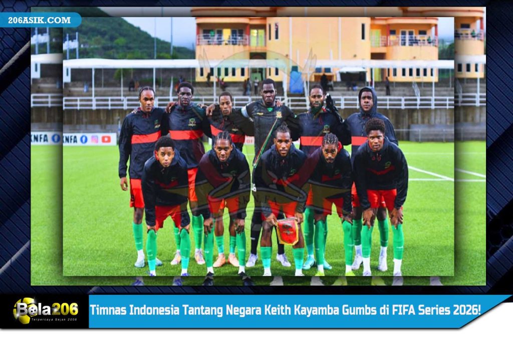 Timnas Indonesia Tantang Negara Keith Kayamba Gumbs di FIFA Series 2026!