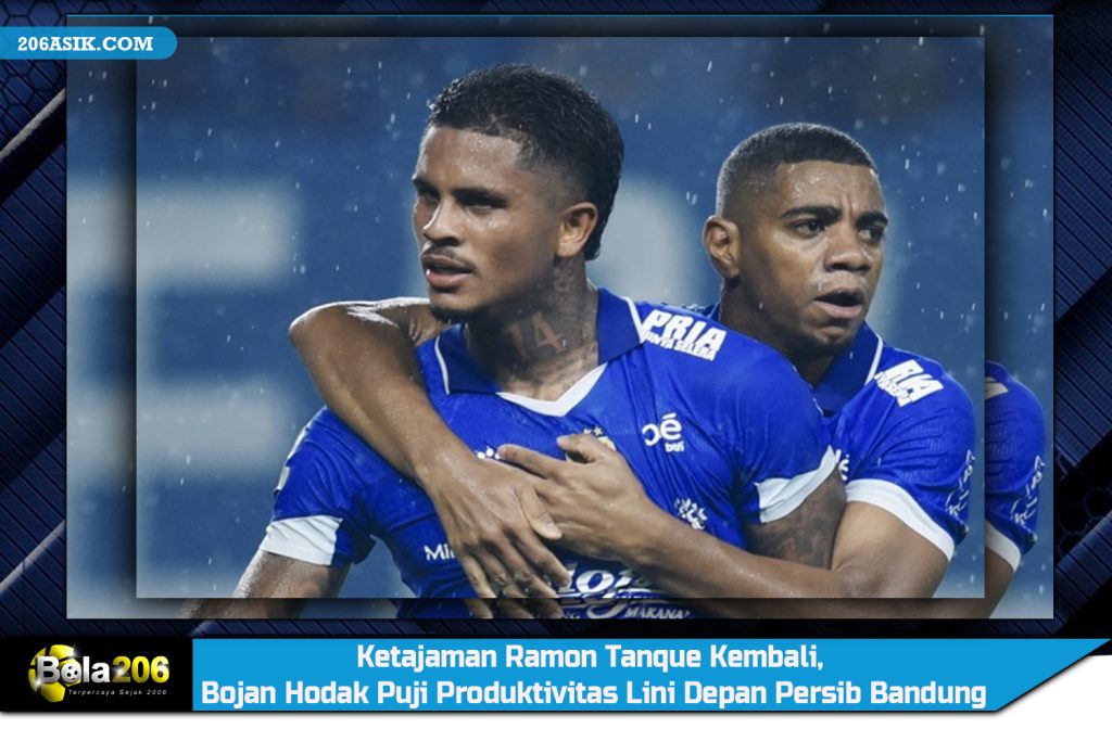 Ketajaman Ramon Tanque Kembali, Bojan Hodak Puji Produktivitas Lini Depan Persib Bandung