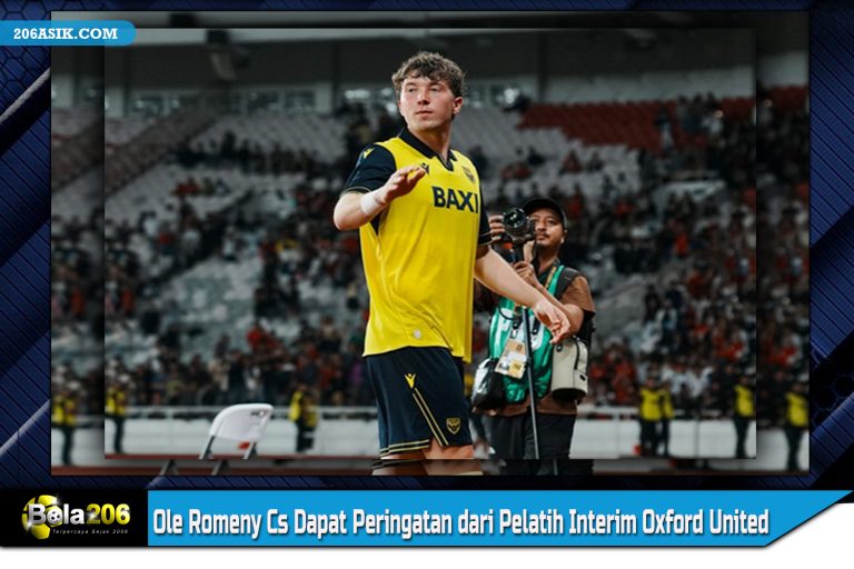 Ole Romeny Cs Dapat Peringatan dari Pelatih Interim Oxford United