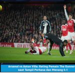 Arsenal vs Aston Villa: Rating Pemain The Gunners saat Tampil Perkasa dan Menang 4-1