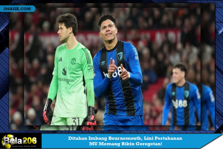 Ditahan Imbang Bournemouth, Lini Pertahanan MU Memang Bikin Geregetan!