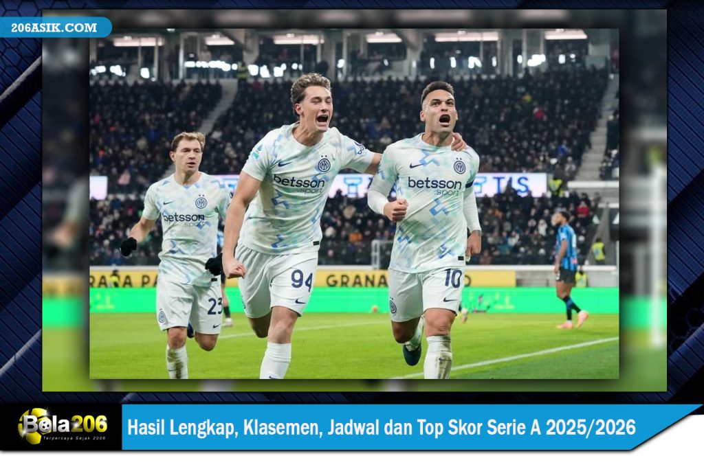 Hasil Lengkap Klasemen Jadwal dan Top Skor Serie A 2025 2026