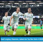 Hasil Lengkap Klasemen Jadwal dan Top Skor Serie A 2025 2026
