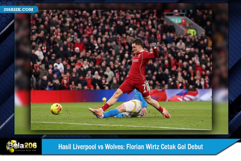 Hasil Liverpool vs Wolves Florian Wirtz Cetak Gol Debut