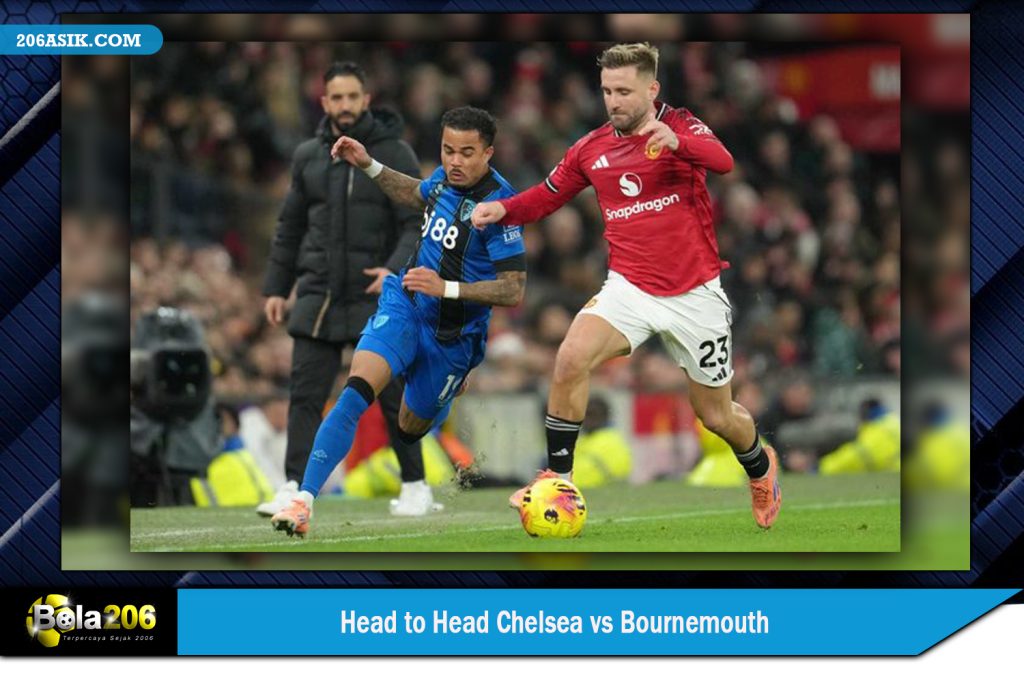 Head to Head Chelsea vs Bournemouth