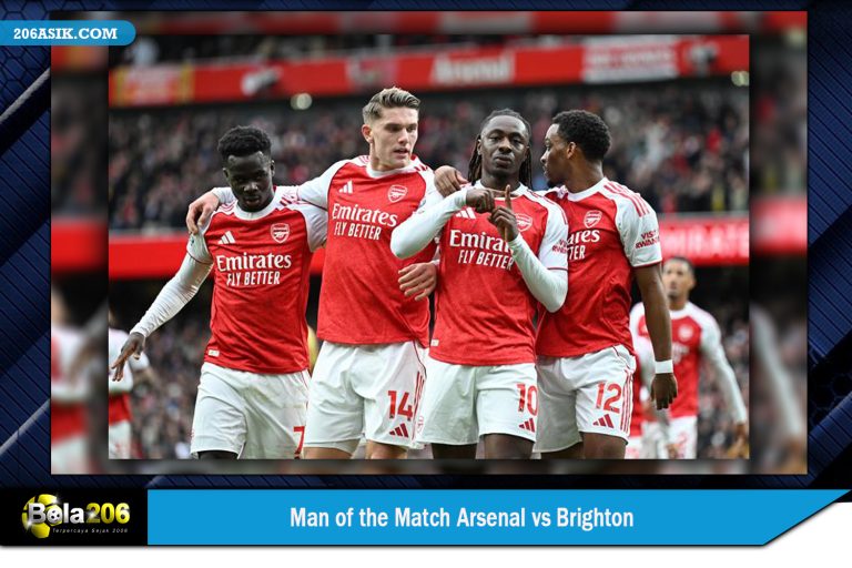 Man of the Match Arsenal vs Brighton