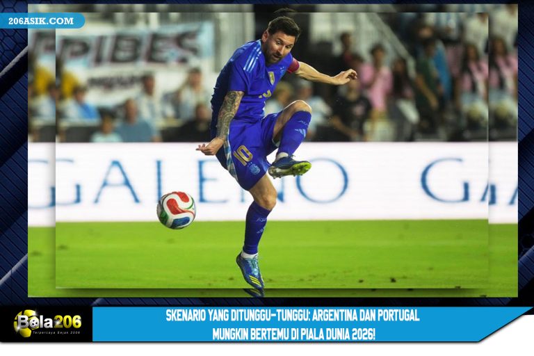 Skenario yang Ditunggu-tunggu: Argentina dan Portugal Mungkin Bertemu di Piala Dunia 2026!