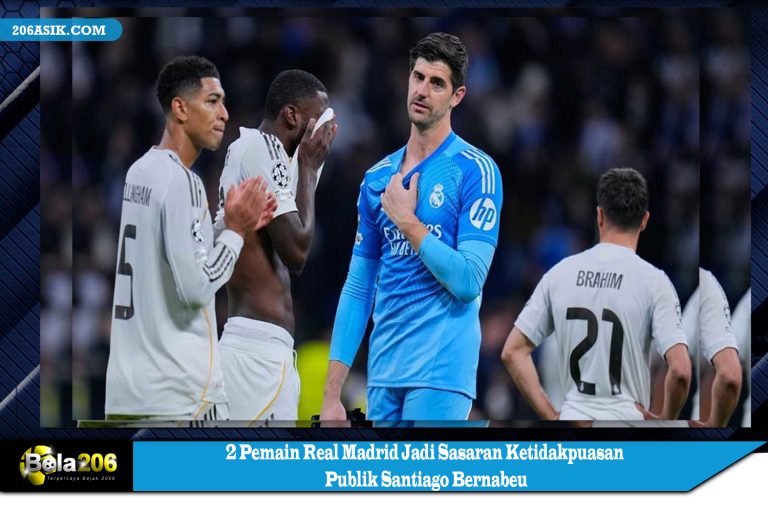 2 Pemain Real Madrid Jadi Sasaran Ketidakpuasan Publik Santiago Bernabeu