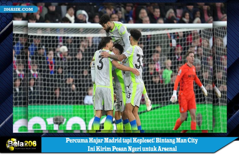 Percuma Hajar Madrid tapi Kepleset! Bintang Man City Ini Kirim Pesan Ngeri untuk Arsenal