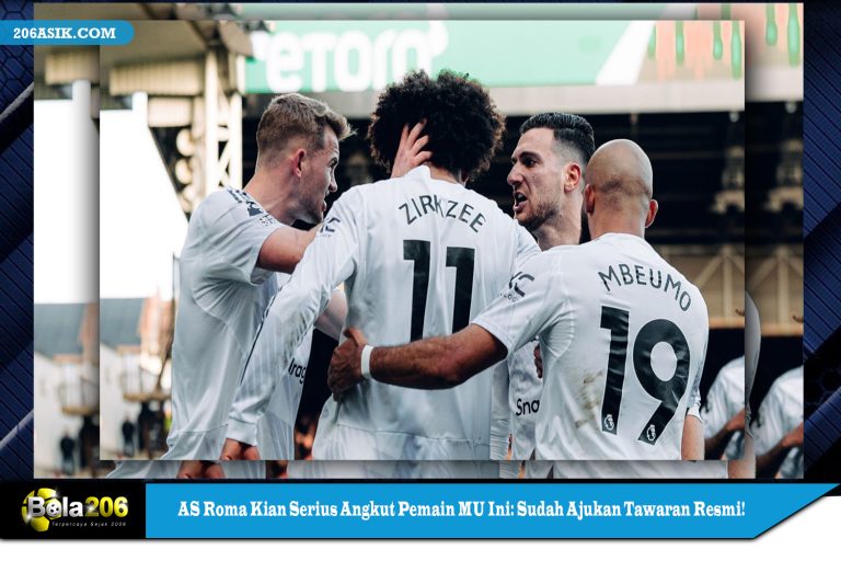 AS Roma Kian Serius Angkut Pemain MU Ini: Sudah Ajukan Tawaran Resmi!