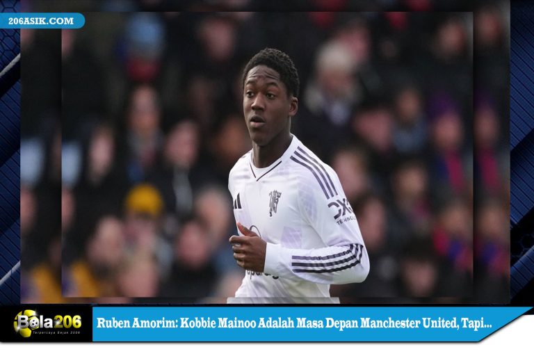 Ruben Amorim: Kobbie Mainoo Adalah Masa Depan Manchester United, Tapi...